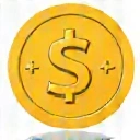 No Real Money Icon