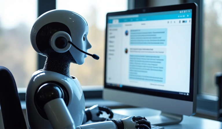 Technical support team helping a user