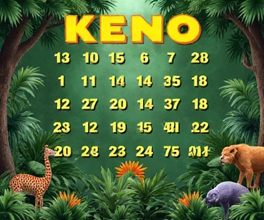 Jungle Fortune Keno